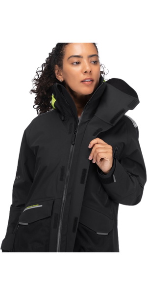 2026 Zhik Mujer OFS700 Chaqueta De Vela Offshore JKT-0700-W-BLK - Black